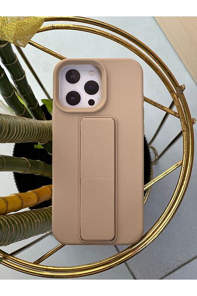 GENERAL Shockproof Silicone i Phone Case with Kickstand Grip For iPhone 11 – Camera Protection, Slim Fit.