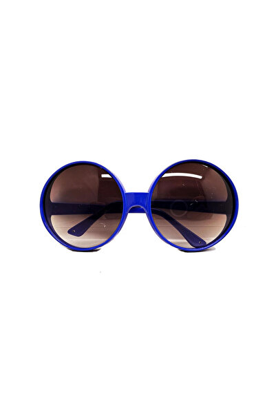 Skygo نظارات ريترو زرقاء من الثمانينيات والتسعينيات - تصميم دائري للحفلات من ...