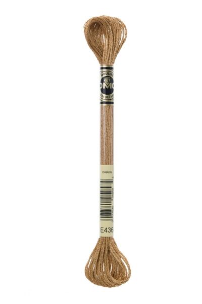 balım hobi evi Dmc Light Effects Muline (خيط تطريز بتأثير ثلاثي الأبعاد)436