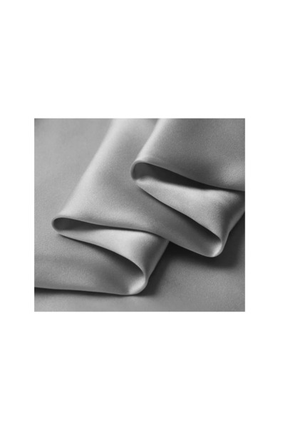 WaltStore silk pillowcase, 19 momme, Melegim® 50x70, Mulberry Silk, Silver