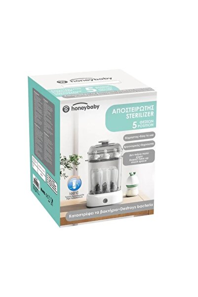 divendi-ro Sterilizator electric pentru biberoane, 5 poziții, 500 W, temperat...