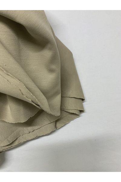 Yiğit Kumaş Milk Brown Steel Combed Fabric Flexible, Piece 105X180 cm