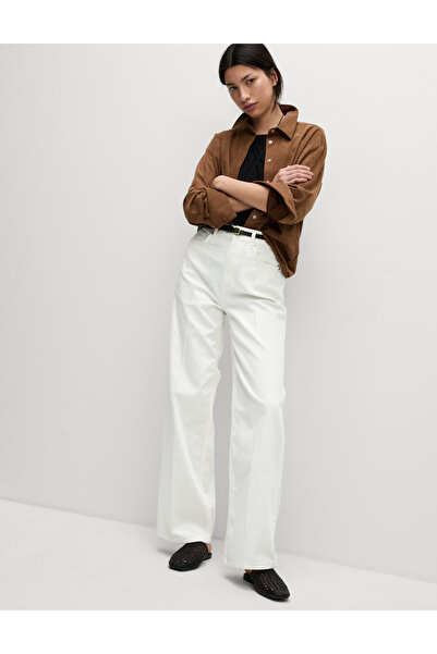 Marks & Spencer Yüksek Bel Wide Leg Jean Pantolon