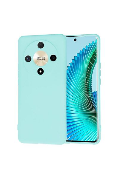 Mad Protective Case for Honor Magic6 Lite, View Safe, SoftFlex, W29, Silicone, Sea Blue