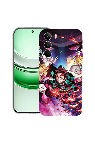 bestcase Carcasă transparentă din silicon pentru Realme C71, Demon Slayer, 20...