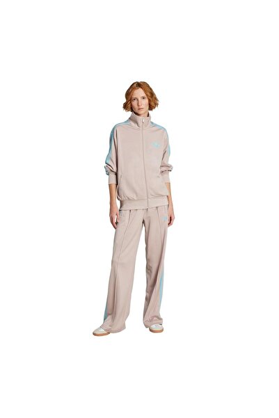 adidas Γυναικείο καφέ μπουφάν FIREBIRD TT JX7864