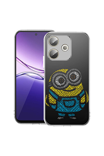 bestcase Carcasă transparentă din silicon pentru OPPO A5 Pro 5G, Calligraphy Minion, 2042415 T 1538