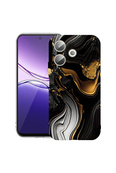 bestcase Carcasă transparentă din silicon pentru OPPO A5 Pro 5G, culori lichi...