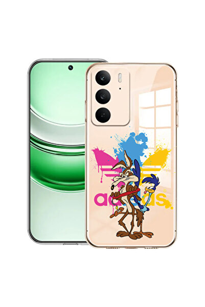 bestcase Carcasă transparentă din silicon pentru Realme C71, Road Runner Bip ...