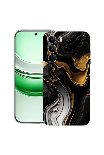 bestcase Carcasă transparentă din silicon pentru Realme C71, culori lichide, ...