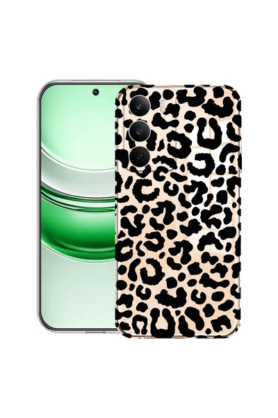 bestcase Carcasă transparentă din silicon pentru Realme C71, Leopard, 2041144...