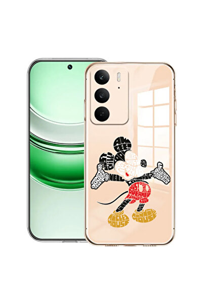 bestcase Διαφανής θήκη σιλικόνης για Realme C71, Καλλιγραφία Mickey Mouse, 20...