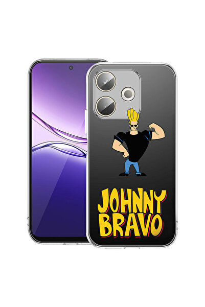 bestcase Carcasă transparentă din silicon pentru OPPO A5 Pro 5G, Johnny Bravo...