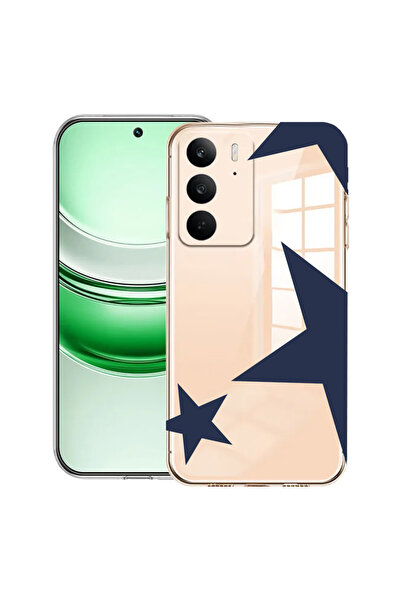 bestcase Διαφανής θήκη σιλικόνης για Realme C71, Retro Star, 2041144 T 1480
