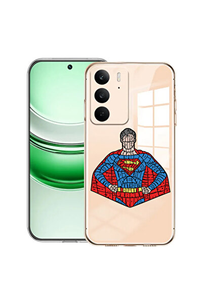 bestcase Carcasă transparentă din silicon pentru Realme C71, Calligraphy Supe...