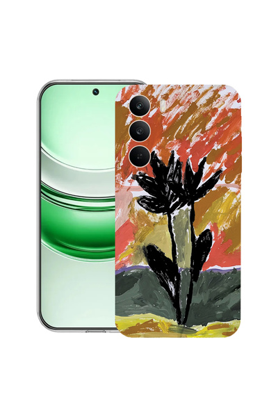 bestcase Carcasă transparentă din silicon pentru Realme C71, realizată manual...