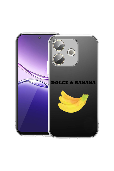 bestcase Carcasă transparentă din silicon pentru OPPO A5 Pro 5G, Dolce & Bana...