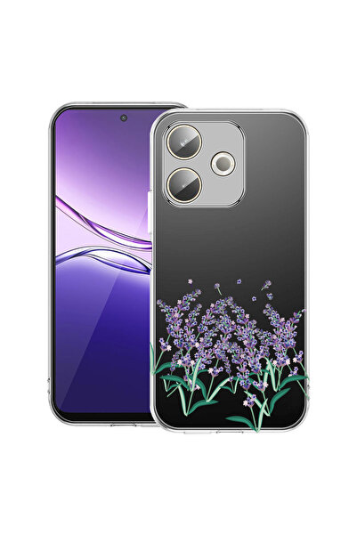 bestcase Carcasă transparentă din silicon pentru OPPO A5 Pro 5G, Lavandă, 204...