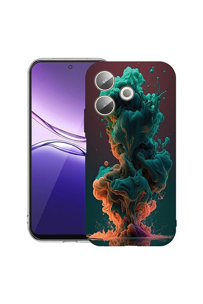 bestcase Clear Silicon Case For OPPO A5 Pro 5G, Liquid Colors, 2042415 T 1235