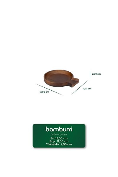 Bambum Nero Lupo Dirty Spoon Mat