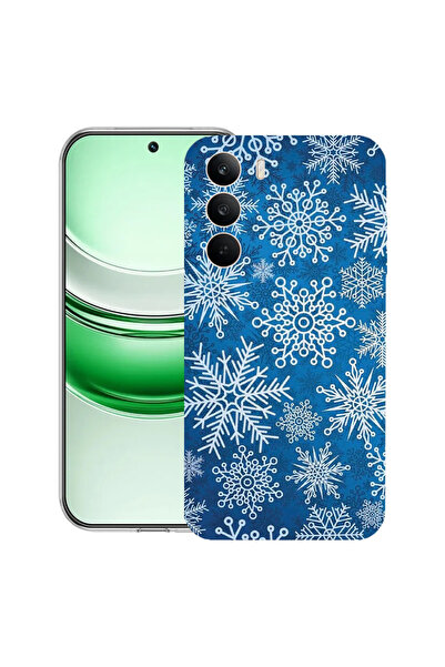 bestcase Διαφανής θήκη σιλικόνης για Realme C71, χειμερινό σχέδιο, 2041144 T ...