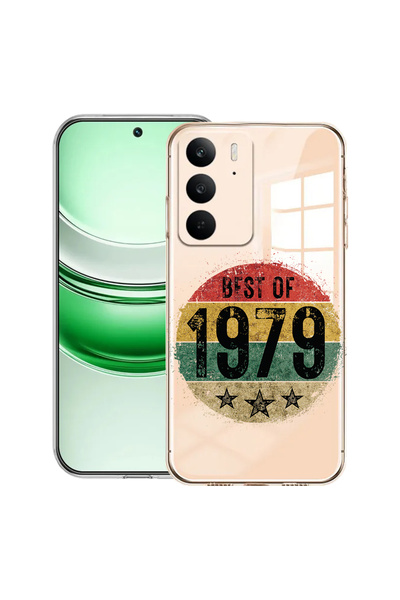 bestcase Carcasă transparentă din silicon pentru Realme C71, Best Of 1979, 20...