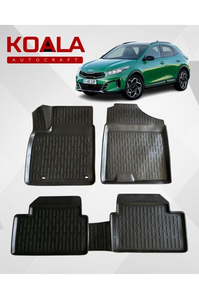 KoalaOtoTekstil Kia Xceed (2019-sonrası)Ile Uyumlu-Araca Özel Paspas