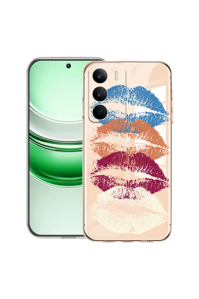 bestcase Carcasă transparentă din silicon pentru Realme C71, Kiss Kiss, 2041144 T 1807