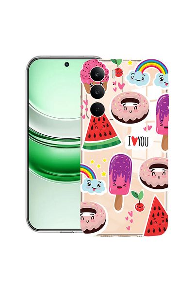 bestcase Clear Silicon Case For Realme C71, Summer Feeling, 2041144 T 87