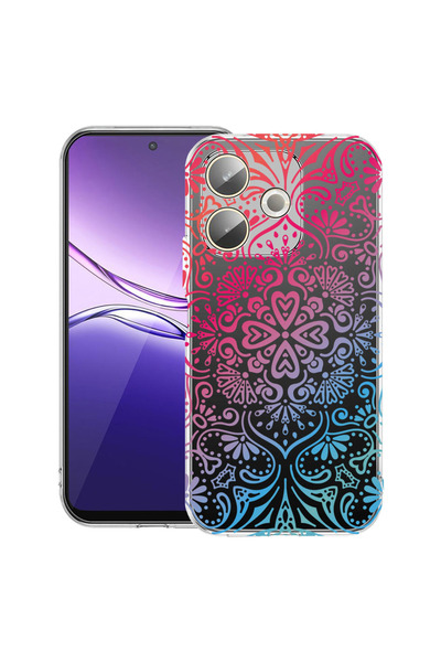 bestcase Carcasă transparentă din silicon pentru OPPO A5 Pro 5G, culoare Mand...