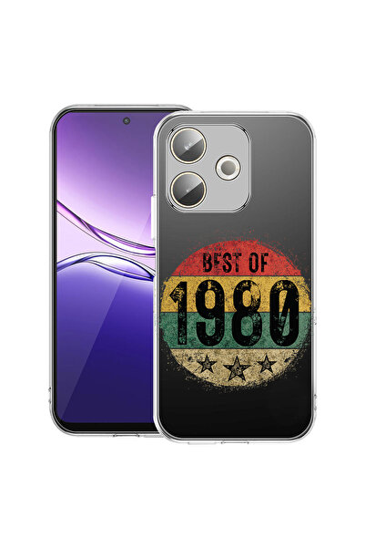 bestcase Carcasă transparentă din silicon pentru OPPO A5 Pro 5G, Best Of 1980...