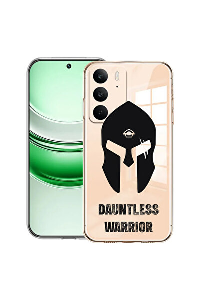 bestcase Carcasă transparentă din silicon pentru Realme C71, Dauntless Warrio...