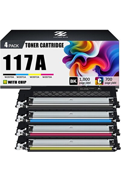 HP 117A TONER Laser MFP 150a 150nw 178nwg 178nw 179fwg 179fnw Printers MUADİL...