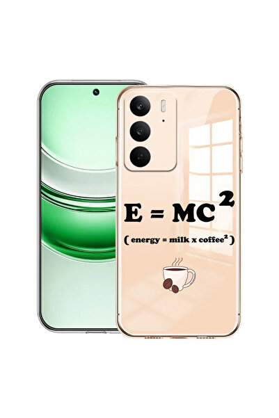bestcase Carcasă transparentă din silicon pentru Realme C71, Energy = Cafea X...