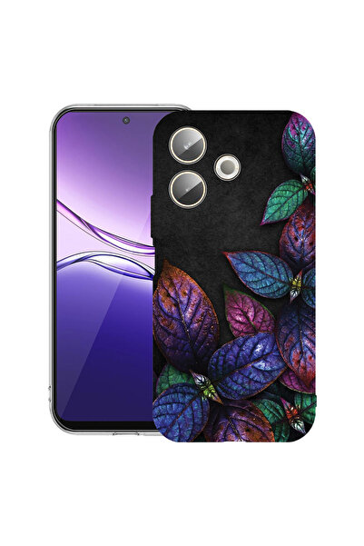 bestcase Carcasă transparentă din silicon pentru OPPO A5 Pro 5G, pene, 204241...