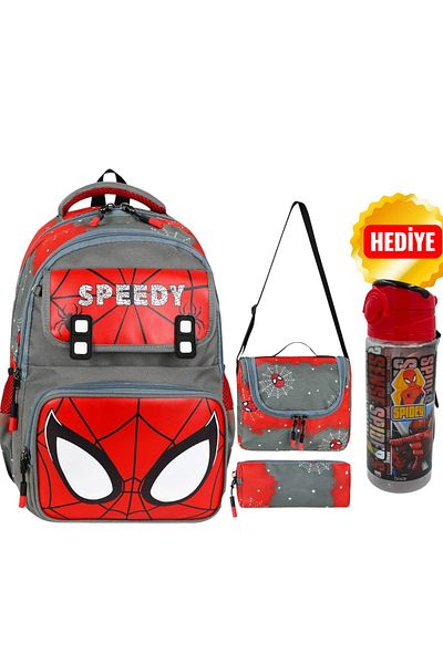 MASTER PACK Character School Bag with Tablet Compartment, Lunch Box, Pen Holder