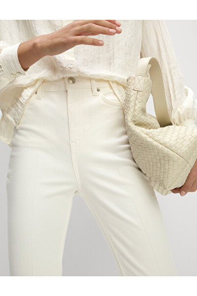 Marks & Spencer Yüksek Bel Slim Flare Jean Pantolon