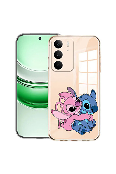 bestcase Carcasă transparentă din silicon pentru Realme C71, model Angel Hugg...