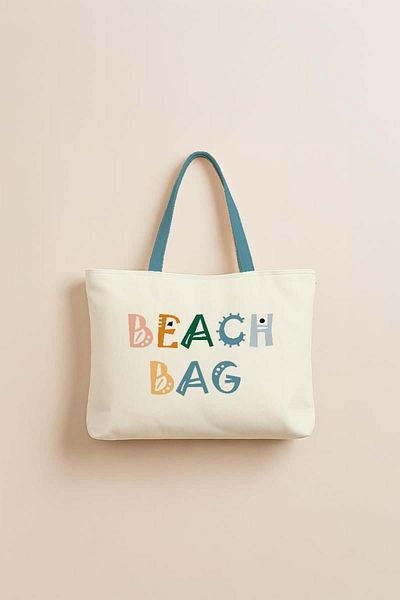 Evdek Abstract Beach Towel Beach Bag 35X40 cm