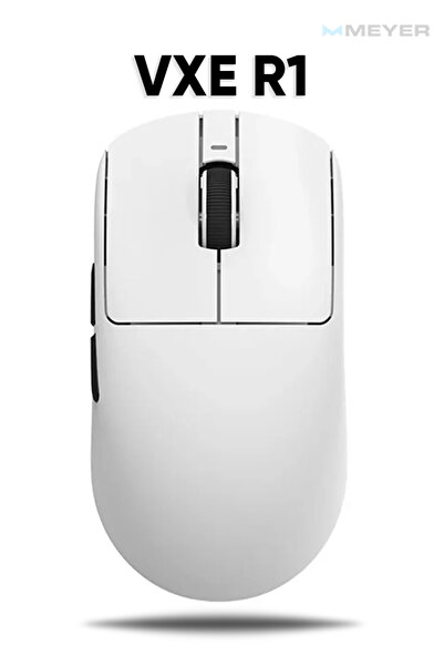 Meyer Gaming VXE R1 Beyaz Kablosuz Mouse Smart Speed 26000 Dpi