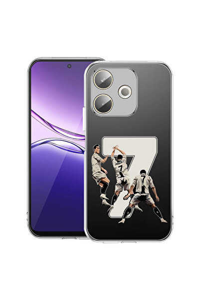 bestcase Carcasă transparentă din silicon pentru OPPO A5 Pro 5G, Ronaldo, 204...