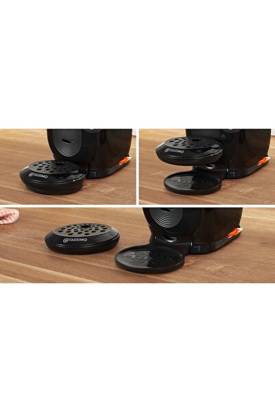 Bosch Tassimo Style TAS112E Espresso Machine, 1400W, 0.7l, Self-cleaning, capsules, Black