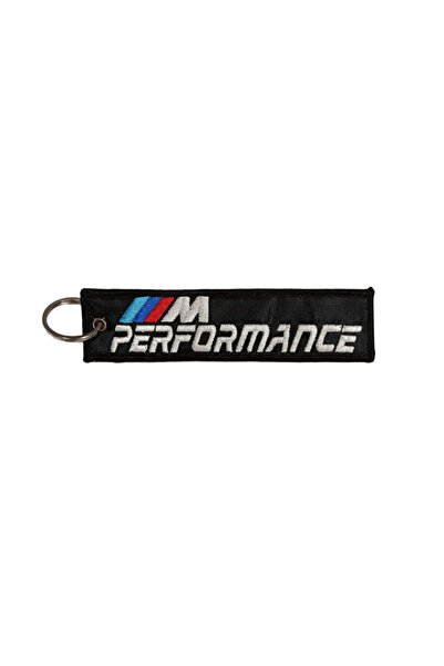 Arma BMW M Performance Anahtarlık - 13x3 cm | Kumaş Nakışlı Anahtarlık