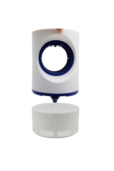 divendi-ro Capcană electrică pentru insecte 5V cu USB Alb Albastru 12x21cm