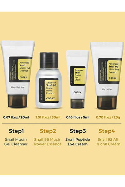 Cosrx COSRX Snail Set - 4 Pieces