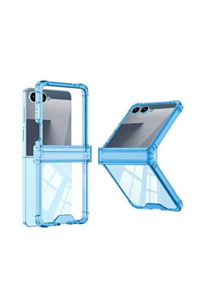 REDz Accessories Husă pentru Samsung Galaxy Z Flip 7, margini flexibile, spat...