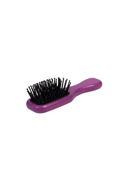 Keller Mini Brush with Plastic Bristles for All Hair Types