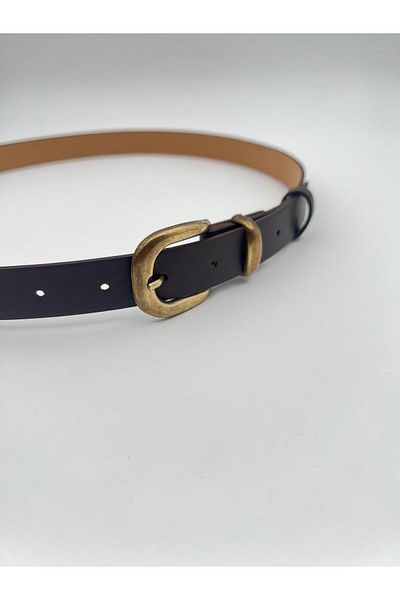 Mynoa Brown/Elegant Buckle Women's Belt, Jacket Belt, Pantalon Belt,