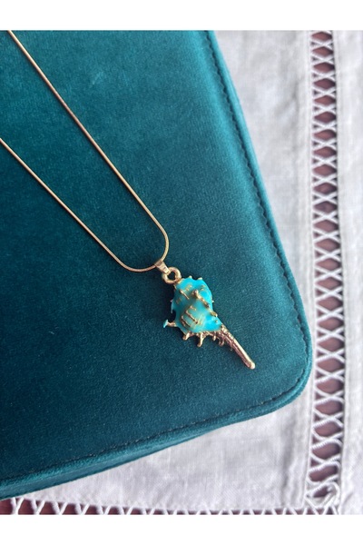 Miltonia Seashell Steel Necklace