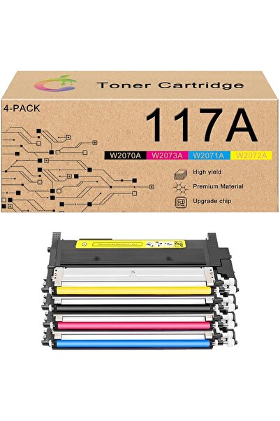 HP 117A W2070A W2071A W2073A W2072A MFP 150a 150nw 178nwg 178nw 179fwg 179fnw...